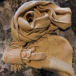 ☀️Scarf, hat, and gloves set